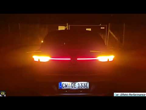 Renault Megan E-Tech LED Pure Vision 3D Effekt "Moirè" Lichtspiel, Darstellung Lichtband, Bodenbel.