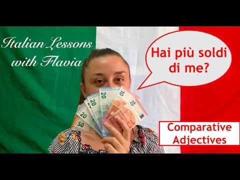🇮🇹 Italian Lessons Beginners - Comparatives - Italian Grammar 🇮🇹
