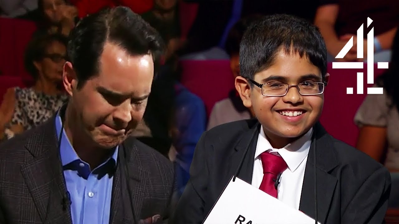"Genuinely Annoyed" Jimmy Carr Can't Handle Losing to a Kid! | Child Genius vs Celebrities
