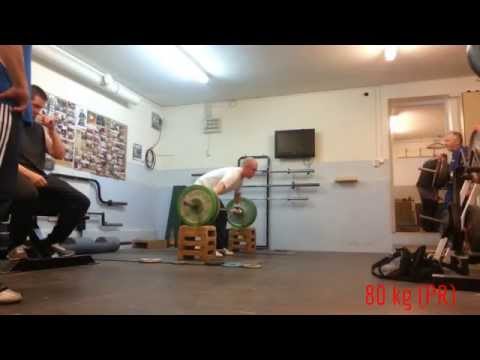 Tempaus blokeilta 80 kg, 18.9.2014