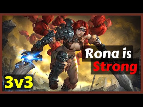 Rona’s Damage Is Crazy! (Vainglory 3v3)
