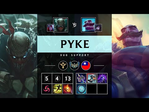 Pyke Support vs Braum - TW Challenger Patch 25.17
