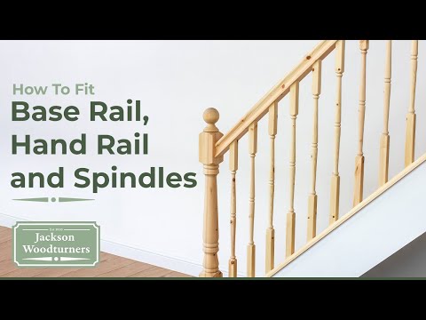 How To Fit A Base Rail, Hand Rail and Spindles | Full Step-by-Step Staircase Installation Guide