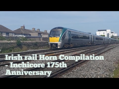 Irish Rail Horn Compilation At the Inchicore 175th Anniversary Open Day 7/5/2022.