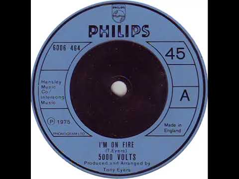 UK New Entry 1975 (214) 5000 Volts - I'm On Fire