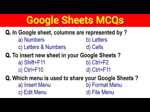 MCQ on Google Docs Google Docs MCQ with Answers