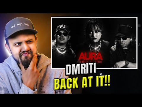 THE FLOW WAS SO GOOD !! #reaction Dmriti - AURA ft.Yj & Aiden