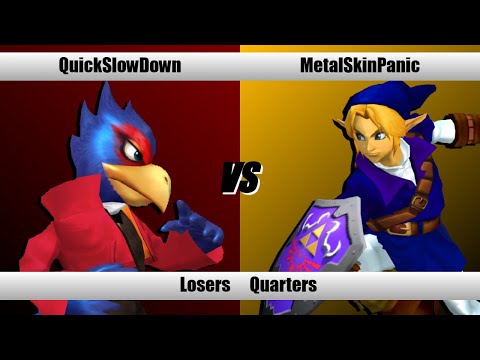 SBY Weekly #314 - QuickSlowDown (Falco) Vs. MetalSkinPanic (Link) - Melee Losers Quarters