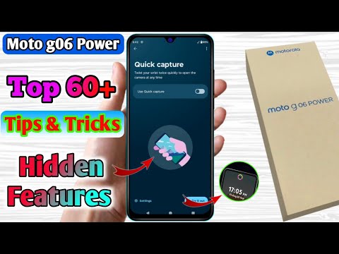 moto g06 power hidden features, moto g06 power tips and tricks 