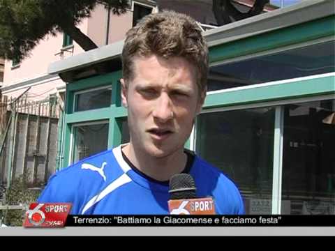 Terrenzio: "Battiamo la Giacomense e facciamo festa"