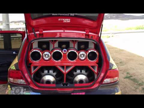 Stigma Som - Escultando Aviões do Forró no Som do Gol G5 do Felipe Maia