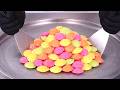 Flying Saucers Candy Ice Cream Rolls Satisfying Visual ASMR
