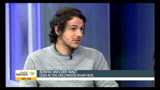 Christia Visser, Edwin van der Walt on &quot;HollyWood in my Huis&quot; film