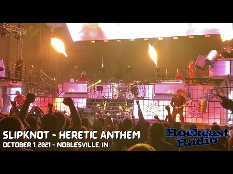 Slipknot - Heretic Anthem from October 1, 2021 in Noblesville, Indiana
