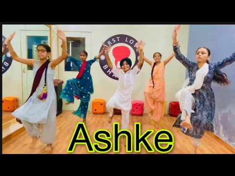 Ashke Boliyan || Gurshabad || Raj Ranjodh || Bhangra Choreography || 