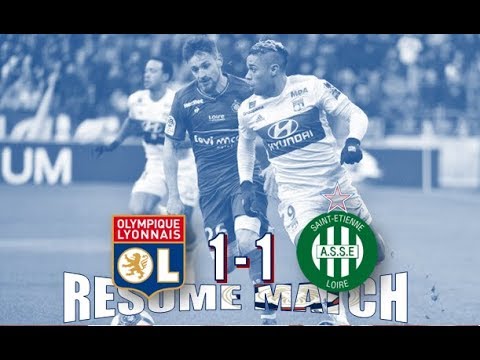 DERBY OL - ASSE (1 - 1) | RÉSUMÉ MATCH | TOUS LES BUTS