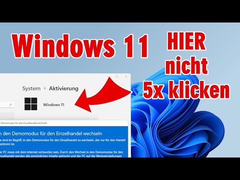 Windows 11 - HIER nicht 5x klicken Video