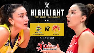 FENERBAHÇE MEDICANA vs ARAS KARGO | Full Match Highlights | Turkish Wo