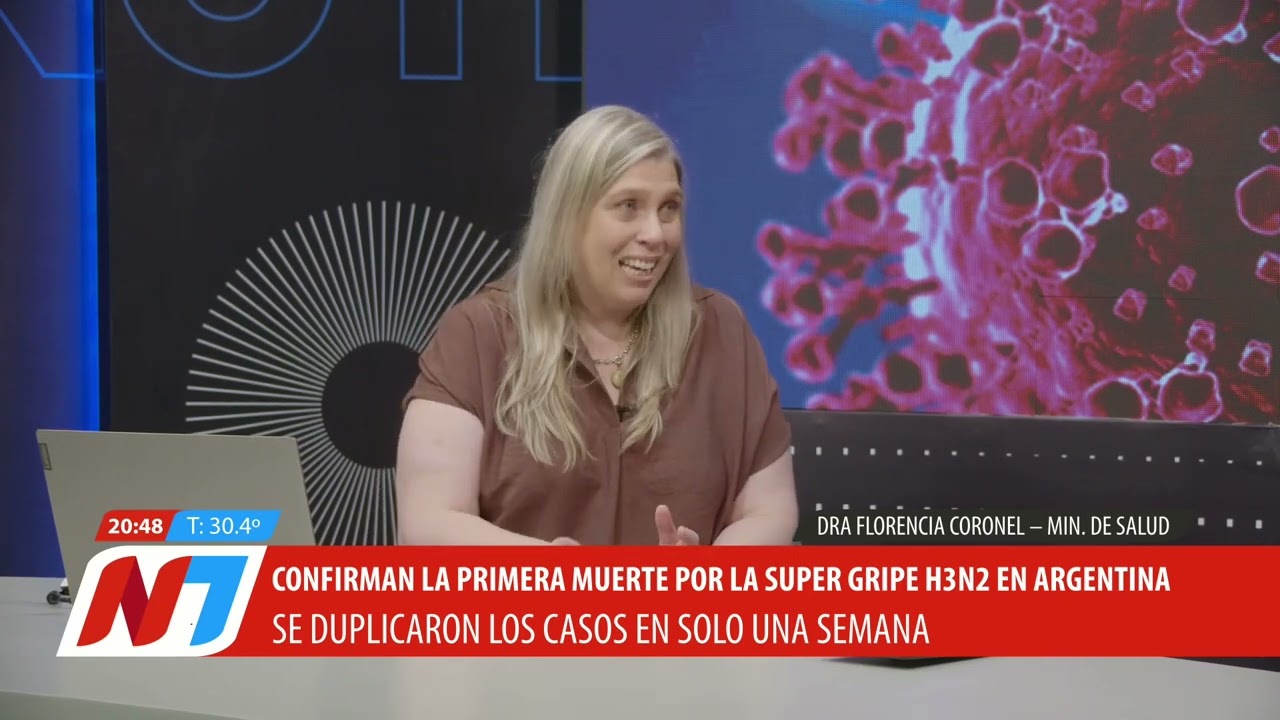 Gripe H3N2: “No es COVID, pero puede tener complicaciones graves”, advirtió la Dra. Florencia Coronel