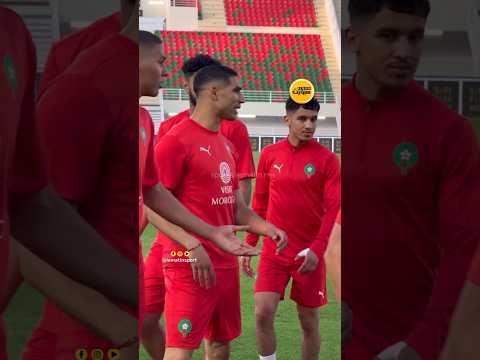 أشرف حكيمي ينخرط في تداريب الأسود بعد تتويجه بدوري الأبطال