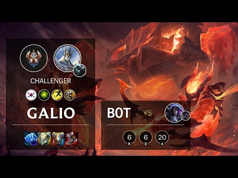 Galio Bot vs Kai'Sa - KR Challenger Patch 11.6