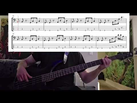 Nine Days Absolutely (Story Of A Girl) Bass Cover With Play Along Tab