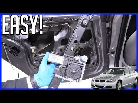 How to Replace Window Motor and Regulator BMW 328i 2007-2011 | EASY!