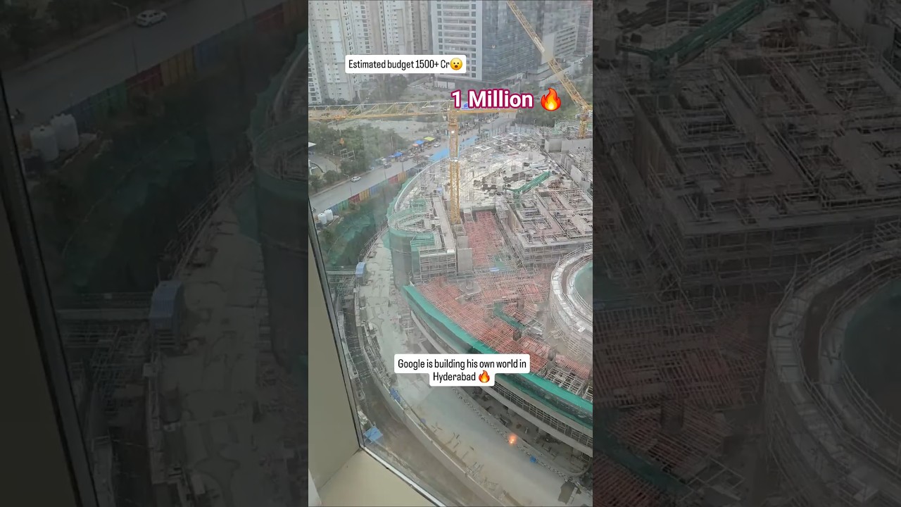 Google is building it's own world in Hyderabad #viral #shorts #ytshorts