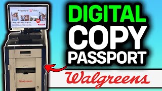How To Get Digital Copy Of Walgreens Passport Photo 2026 | Walgreens Photo Printer Kiosk Tutorial