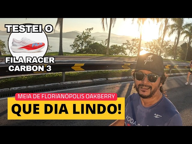 Testei o Fila Carbon Racer 3 nos 10k na Meia de Florianópolis