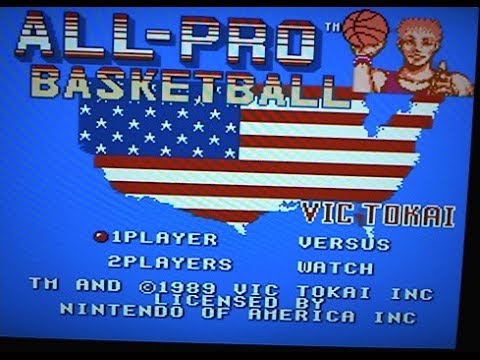 nes all-pro basketball jap