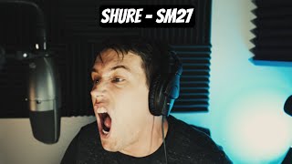 Video thumbnail for Shure SM27 Test Drive | Singing Vocals | Voice Over by Mint Green Audio