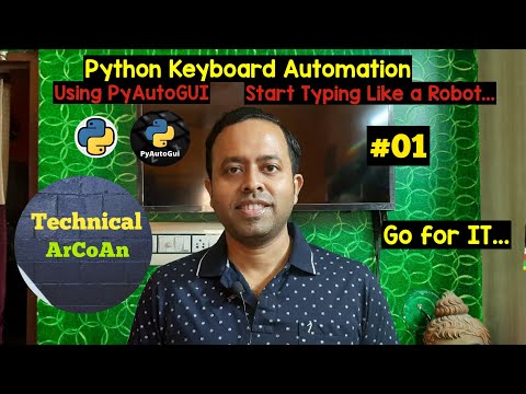 Keyboard Automation In Pythonpart 01 Using Pyautogui Python Can Control Your Keyboard Python