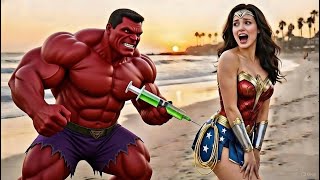 Unexpected Team-Up💔SHOCK! WHAT DID JOKER DO TO WONDER WOMAN? Spider Man and Hulk Fight Against Joker