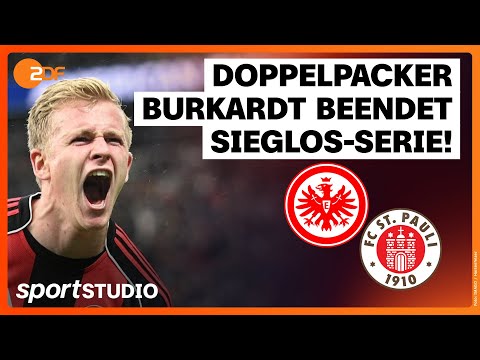 Eintracht Frankfurt – FC St. Pauli | Bundesliga, 8. Spieltag 2025/26 | sportstudio