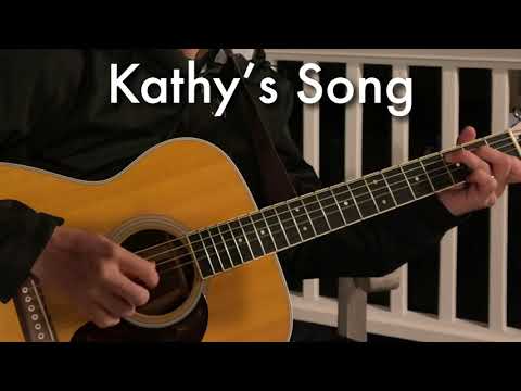 Kathy’s Song | Cover | w/ Lyrics | Simon & Garfunkel / Eva Cassidy / Secret Sisters |Justin Burnette