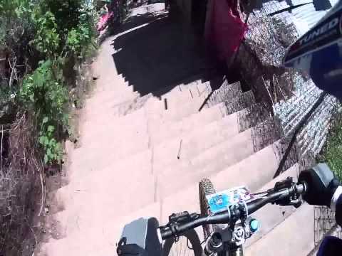 Taxco Downhill with a broken hand 2014 Ben Moore