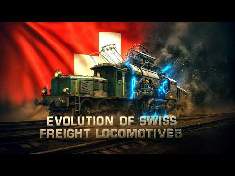 Evolution Of Swiss Freight Locomotives | From Steam Giants to Modern Power | AI Transformations