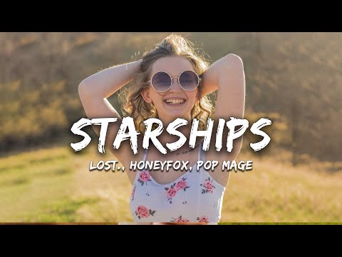 lost. , Honeyfox, Pop Mage - Starships (Magic Cover Release)
