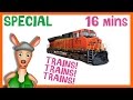 TRAINS TRAINS TRAINS Train Playlist For Kids Things That Go TV