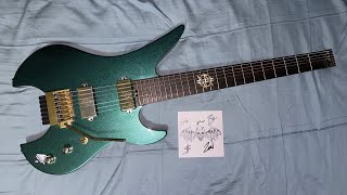 Video thumbnail for Schecter Synyster Gates Custom 7 TR Headless unboxing by Batzz3177