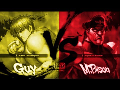 Kiryu Tsukimiya [Guy] Vs d4nte1985 [M.Bison] SSF4 Arcade Edition 2012 720 HD
