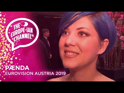 PÆNDA (Austria 2019) - Interview - Eurovision in Concert Amsterdam