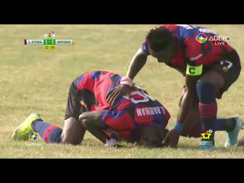 ASANTE KOTOKO VS LEGON CITIES 2-1 @ DAWU PARK GPL GOALS&HIGHLIGHTS