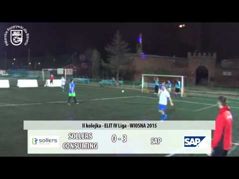 SOLLERS CONSULTING 4:3 SAP - ELIT IV Liga WIOSNA 2015