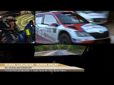BURAK ÇUKUROVA - BURAK AKÇAY / 45. YEŞİL BURSA RALLİSİ SS1