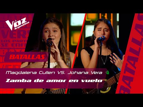 Magdalena Cullen VS. Johana Vera: "Zamba de amor en vuelo" - Batallas - La Voz Argentina 2021