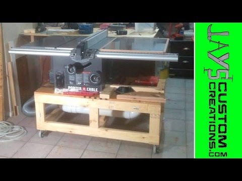 Building a Table Saw Base Video 1 - 075