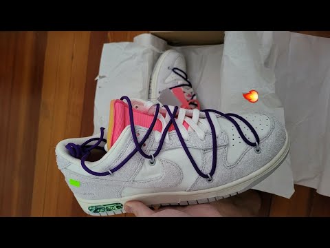 Nike Dunk Low x Off White - Lot 15!!!