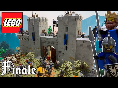 Building a LEGO Black Falcon Castle - The FINALE!
